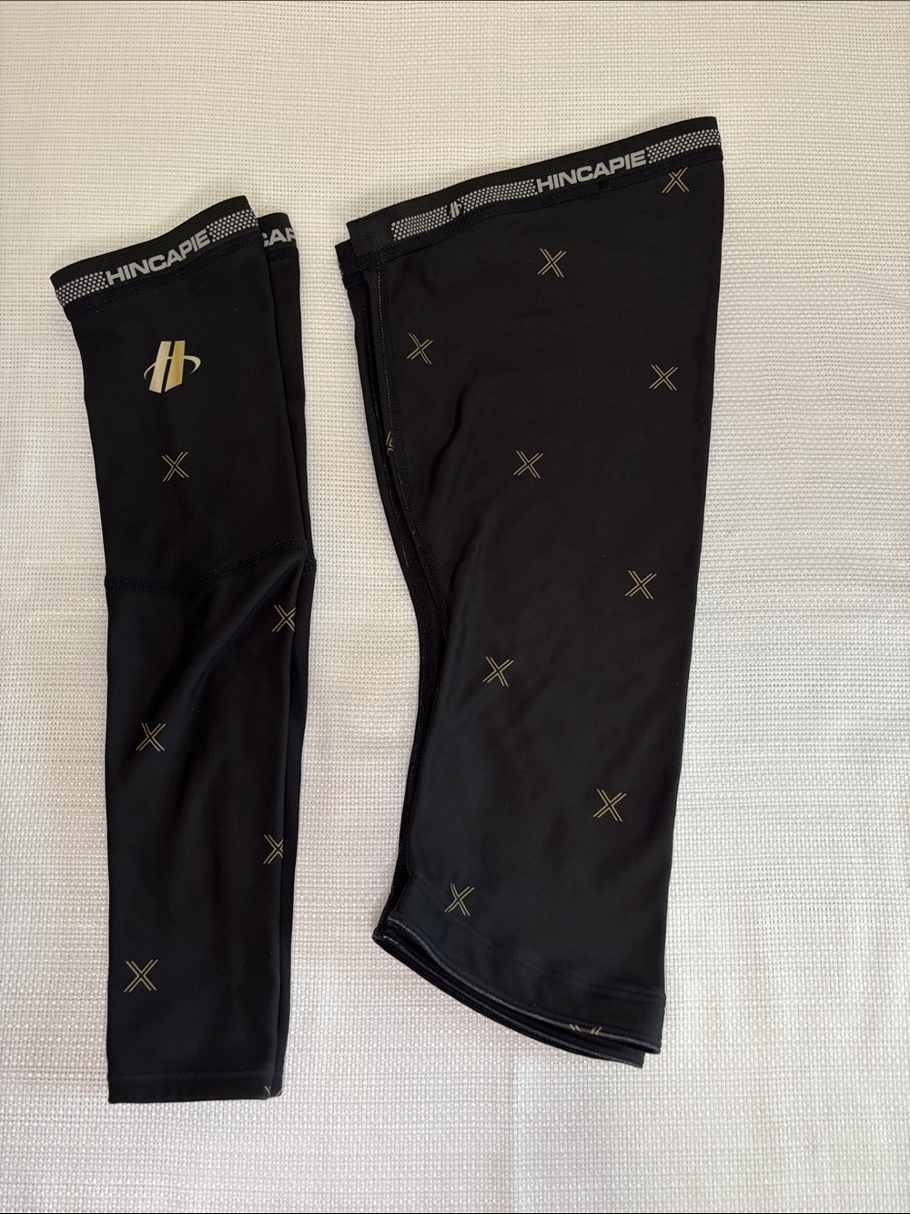 Women's Black Performance Arm Sleeve and Leg Sleeve Compression- Black Size S